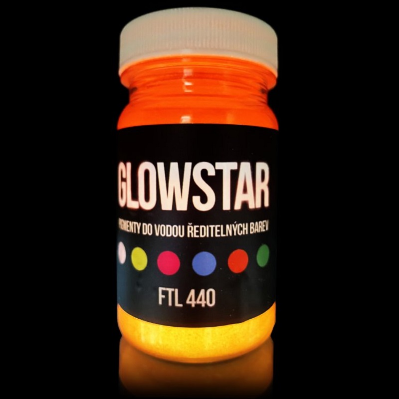 Fotoluminiscenční pigment oranžový FTL-440